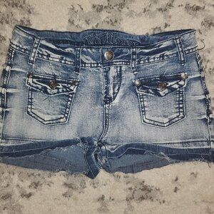 Wallflower Denim Shorts || sz7 || EUC